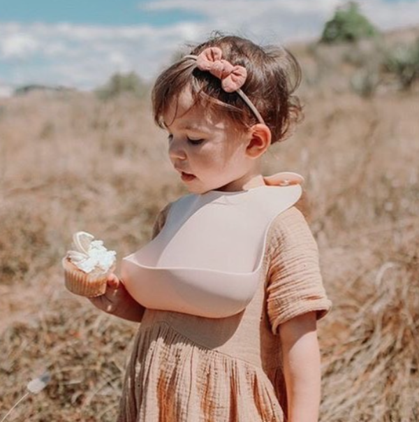 Silicone Bib Over the dandelions
