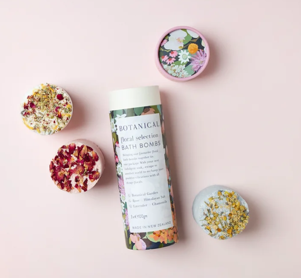 Bath bomb Botanical  Gift tube