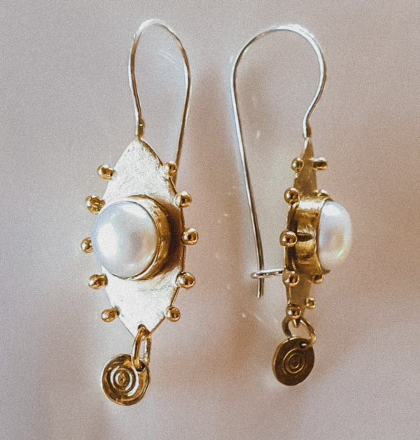 Earring Pele Ioleta Gold - Image 2
