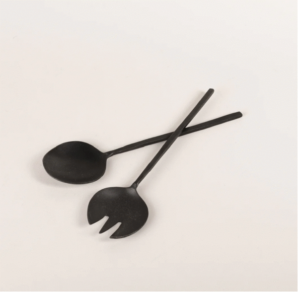 Salad server Mini  Sq handle