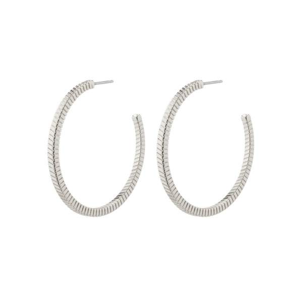 Earring Pilgrim Lidia recycled hoop - Image 2