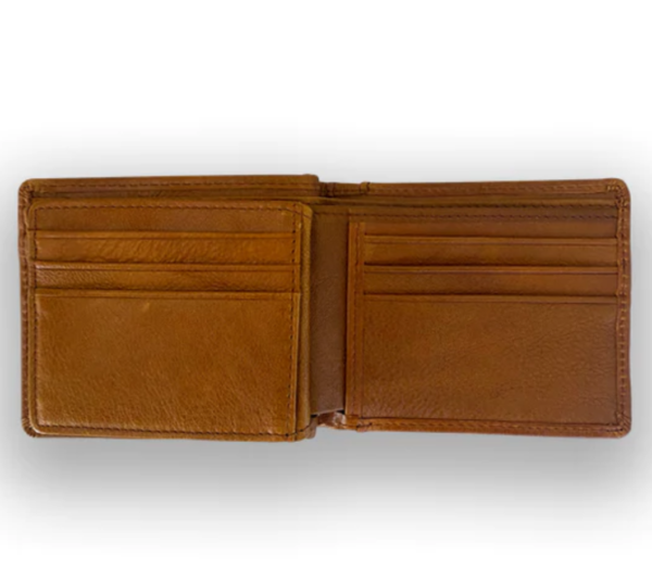 Leather wallet and keyring - Image 3