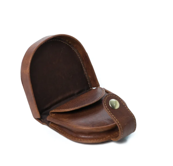 Leather money purse