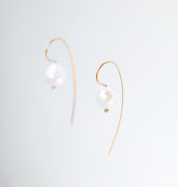 Earring Pele Elle pearl - Image 2