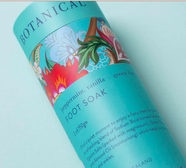 Foot soak 3 pc Botanical - Image 2
