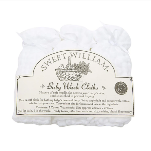 Baby Sweet William wash cloth - Image 2