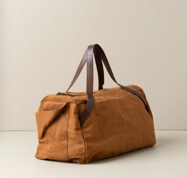 Duffle canvas bag Saarde Terracotta - Image 2