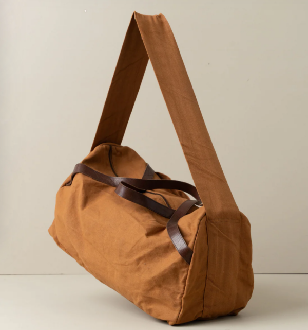 Duffle canvas bag Saarde Terracotta - Image 3