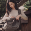 Duffle canvas bag Saarde Olive