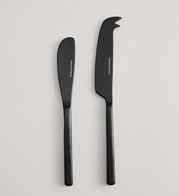 Cheese knife 2pc CR - Image 2