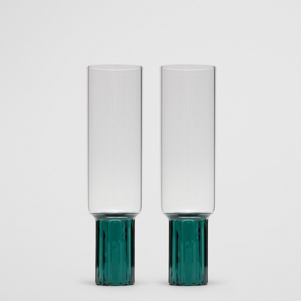 Daisy glassware CR Moss 2pk - Image 2