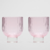Daisy glassware CR Pink 2pk - Image 3