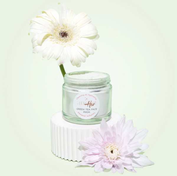 Mask Green tea & clay Jar