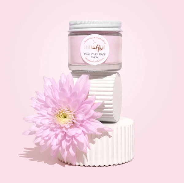 Mask Pink clay Jar
