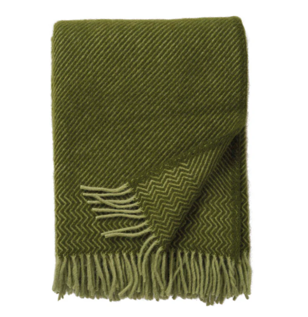 Throw Klippan Bazaar green