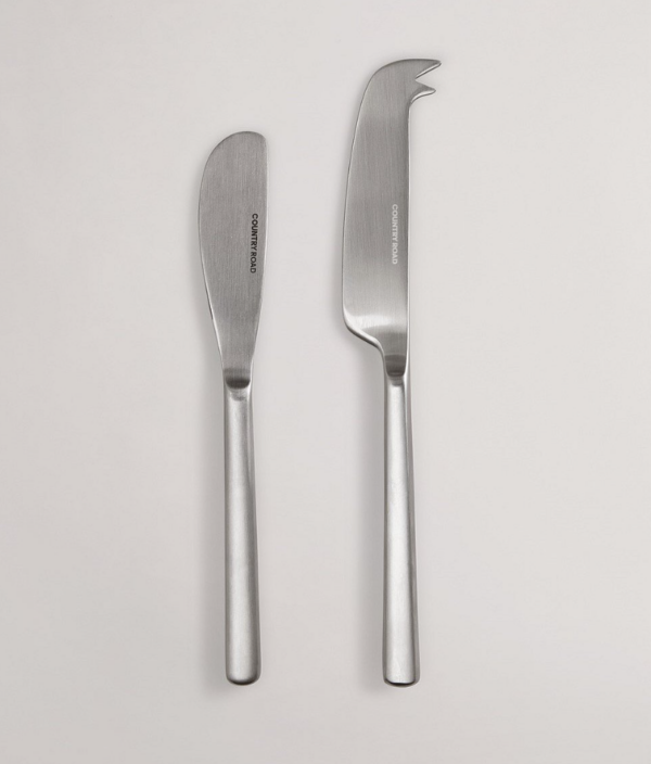 Cheese knife 2pc CR - Image 3