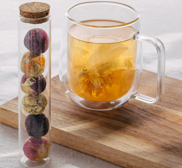 Blooming tea balls in tube - Image 2