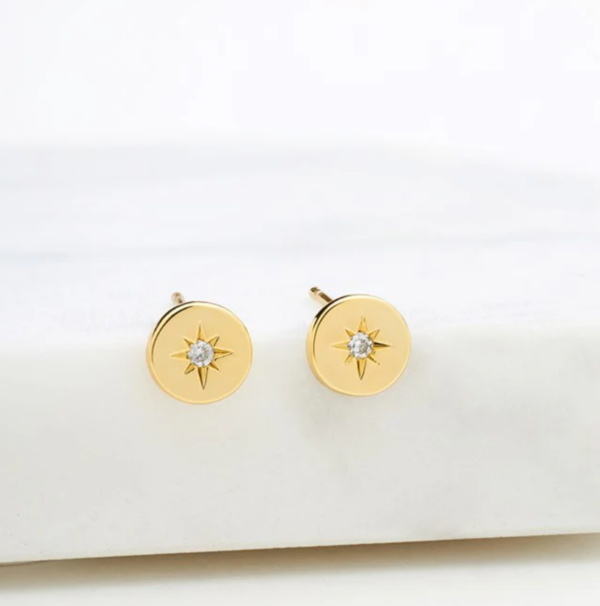 Earring Zafino Crystal disk