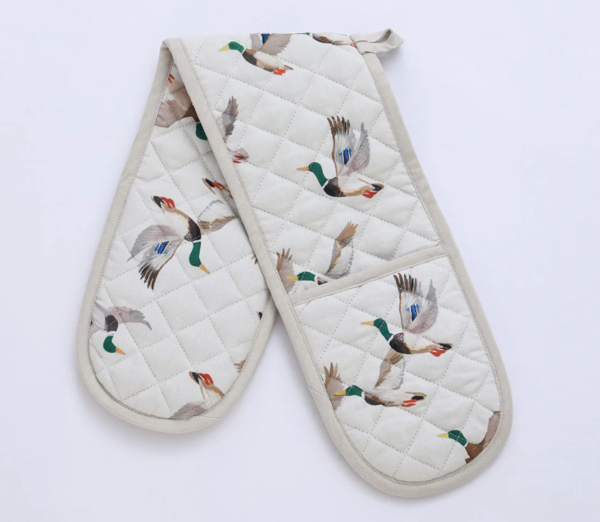 Oven glove MM Linen Mallard