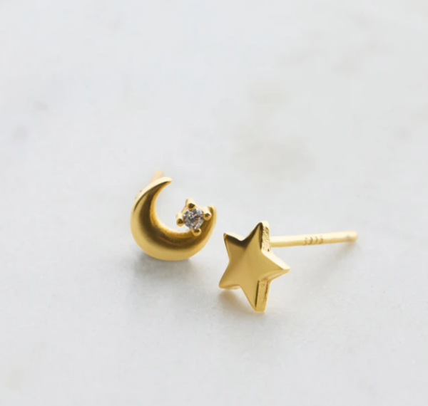 Earring Zafino Star & moon