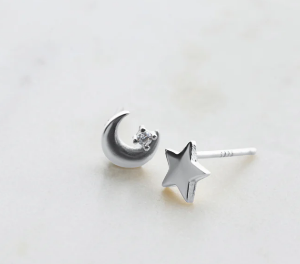 Earring Zafino Star & moon - Image 2