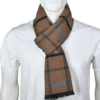 Scarf TH Men Plaid checked Camel - Image 2
