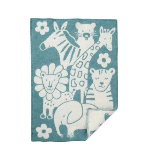 100% wool Bassinet throw Klippan - Image 2