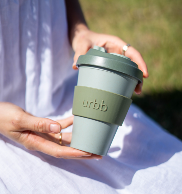 Bamboo coffee cup Porter Green
