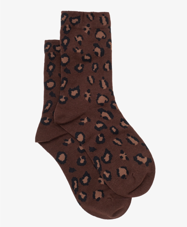 Sock Antler Leopard print