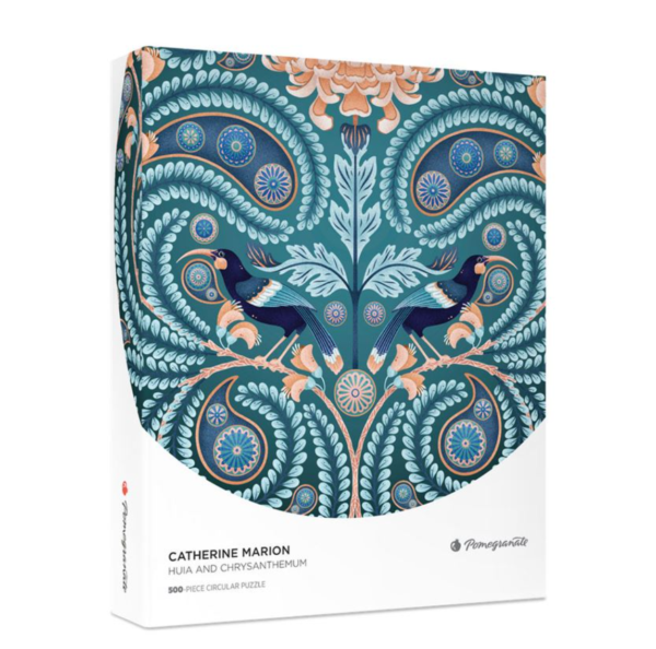 Puzzle Huia & chrysanthemum 500 pce