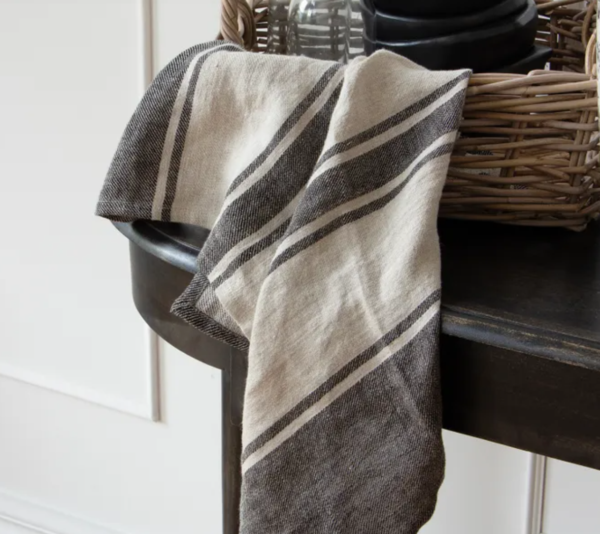 Tea towel FCC Natural strip