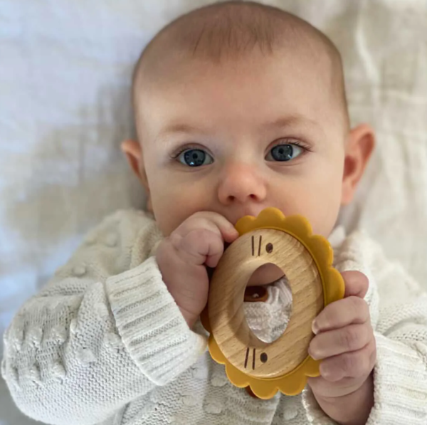 Teether Over the dandelion