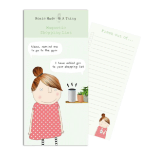 Magnetic list pad Rosie made a thing