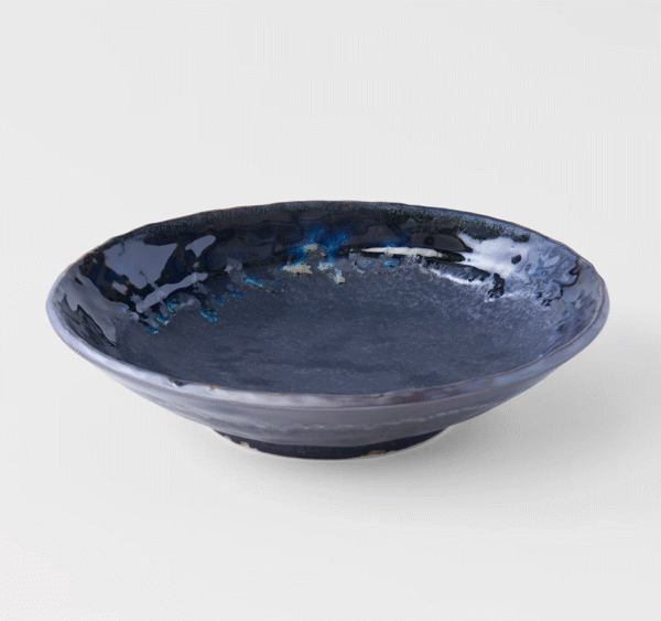Naibu Bowl  Matte & shiny black