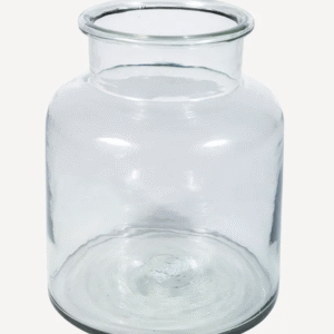 Vase glass French Country