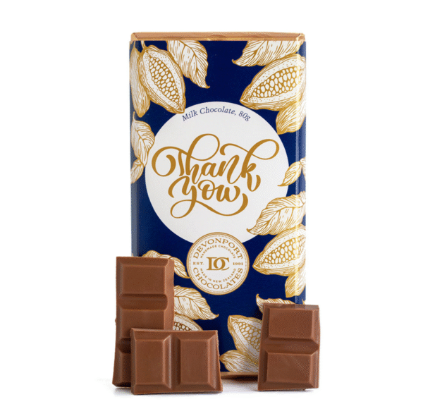 Devonport chocolate Thank you