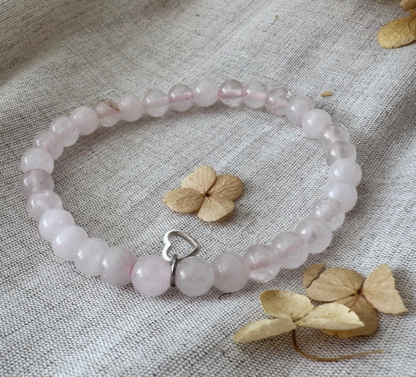 Bracelet Twigg Rose quartz