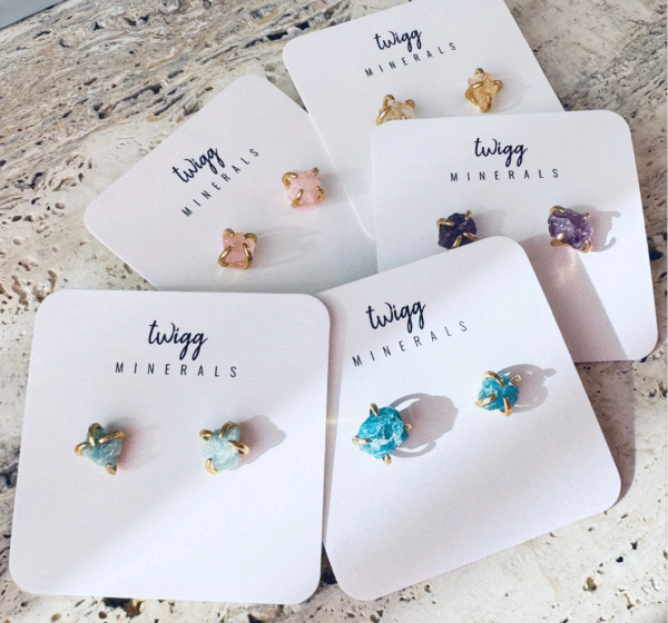 Earring Twigg Mineral