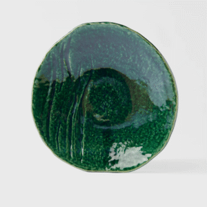 Oribe green Plate 27cm