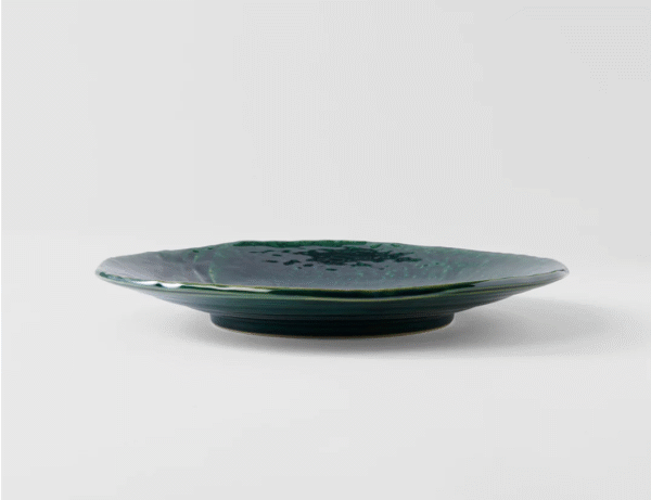 Oribe green Plate 27cm - Image 2
