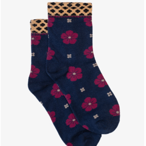 Sock Antler Pancy navy 1