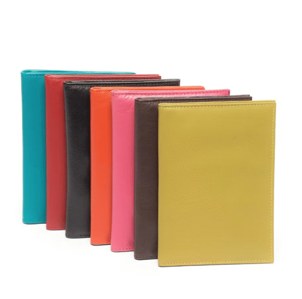 Leather passport cover