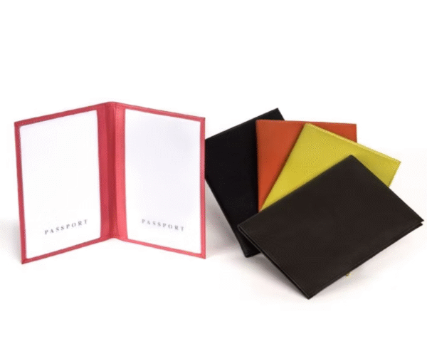 Leather passport cover - Image 2