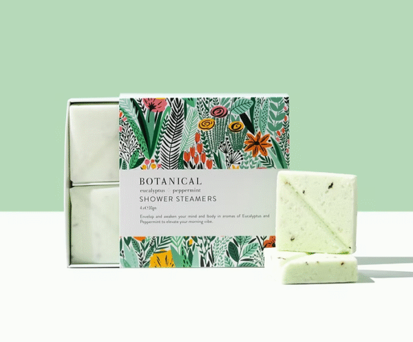 Shower steamer 4pc Peppermint & eucalyptus 1