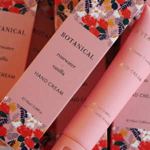 Hand cream Botanical Rosewater & vanilla