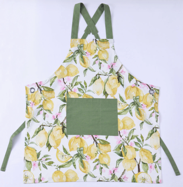 Apron MM linen Limone - Image 2