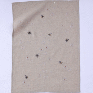 Tea towel MM linen Daisy bee