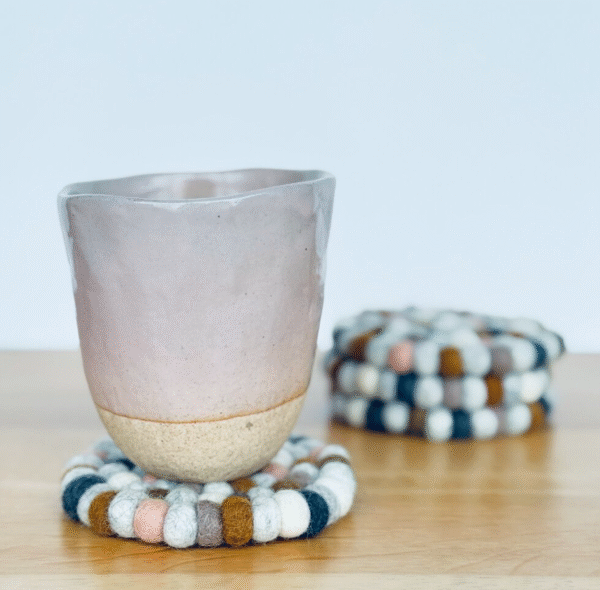 Felt coaster Sheepish