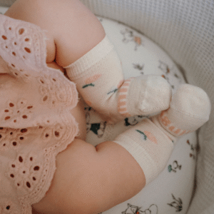 Baby sock Lamington Rosa