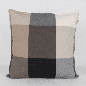 Cushion Giant check Olive